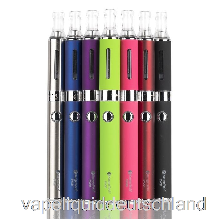 Kanger Evod Blister-Set, Orangefarbene Vape-Flüssigkeit